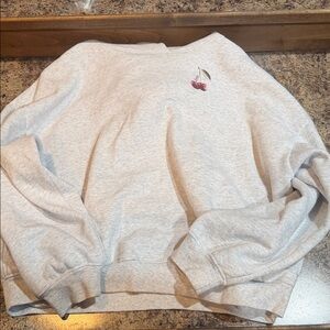 Garage Light Gray Fleece-Lined Sweatshirt